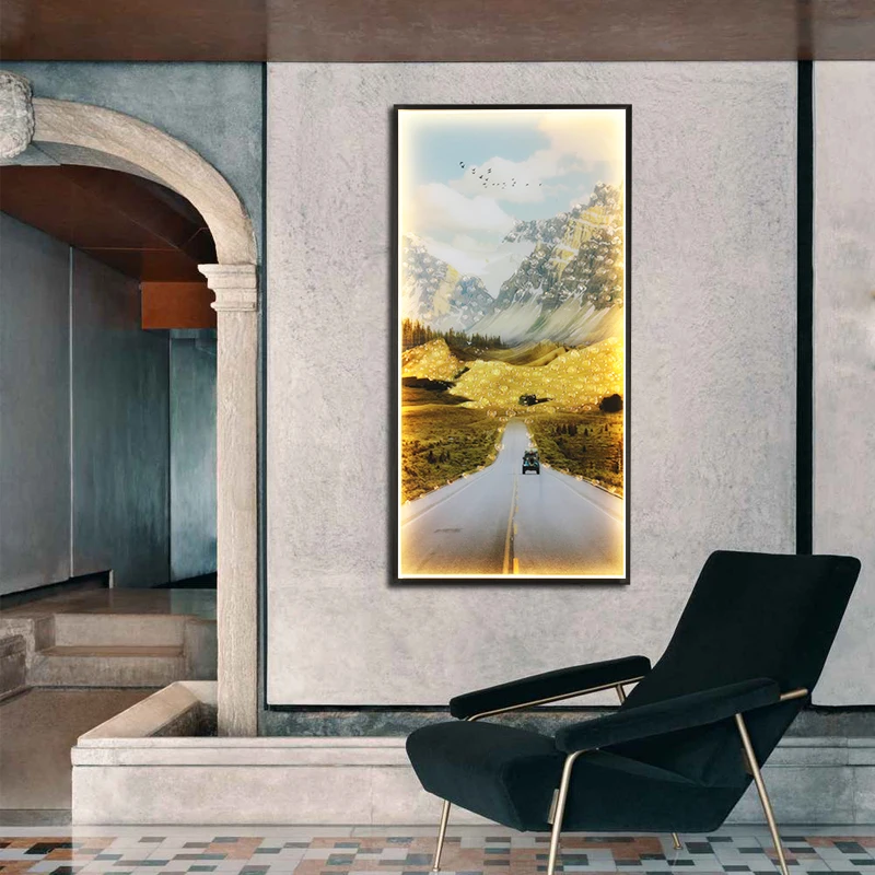 AOSONG Настенные светильники лодка рисунок современный светодиодный бра