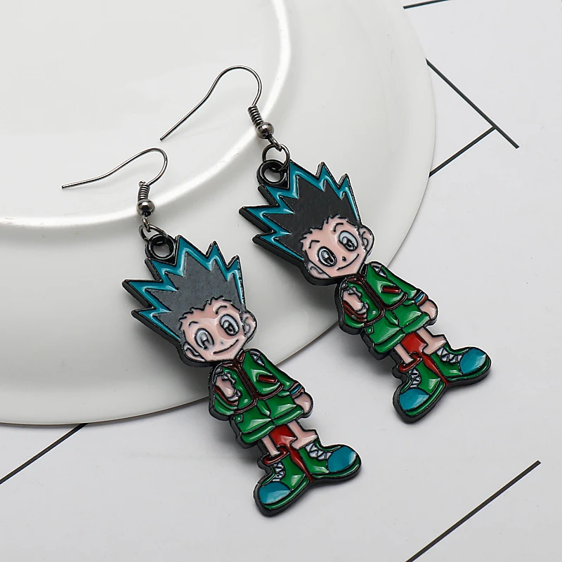 HUNTER×HUNTERS GON·FREECSS ハンター×ハンター Earrings Vintage Long Hanging Dangle 2021 Trend Jewelry Ear Cuffs Boho - купить по