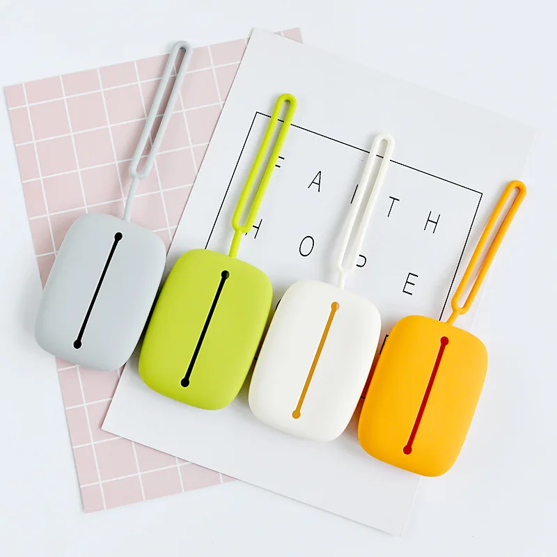 Силиконовая сумка для ключей с защитой от потери чехол органайзер Id карт