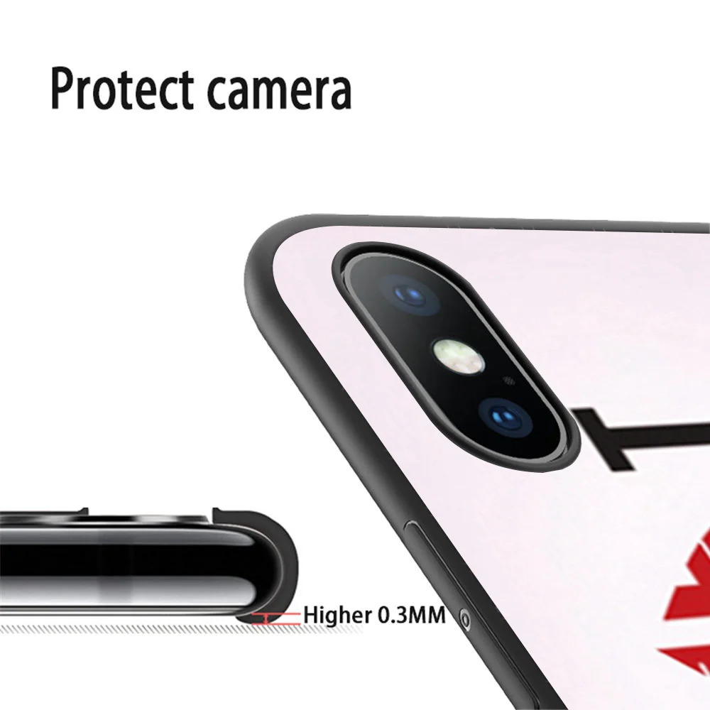 Мягкий силиконовый чехол для iPhone 11 Pro Max X 5S 6 6S XR XS 7 8 Plus | Мобильные телефоны и