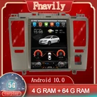 Автомобильное радио Fnavily Android 10 для автомобильной мультимедийной системы Nissan Tiida, плеер, GPS-навигация, вертикальный экран, в стиле Tesla 10,4 дюйма