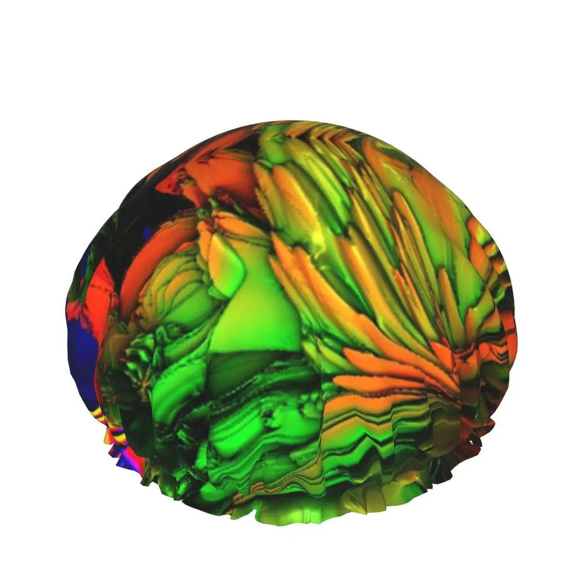 

Двойные водонепроницаемые шапочки для душа Mandala 21, индивидуальные шапочки для душа, женский Уход за волосами