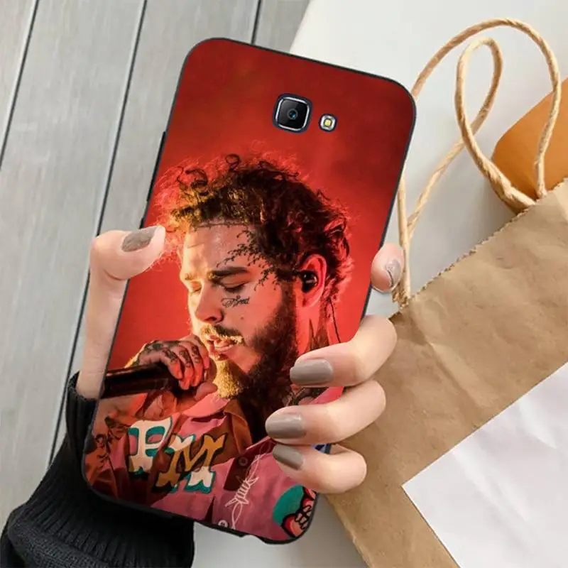 MaiYaCa Post Malone Beerbongs чехол для телефона Samsung J 4 5 6 7 8 prime plus 2018 2017 2016 J7 core | Мобильные