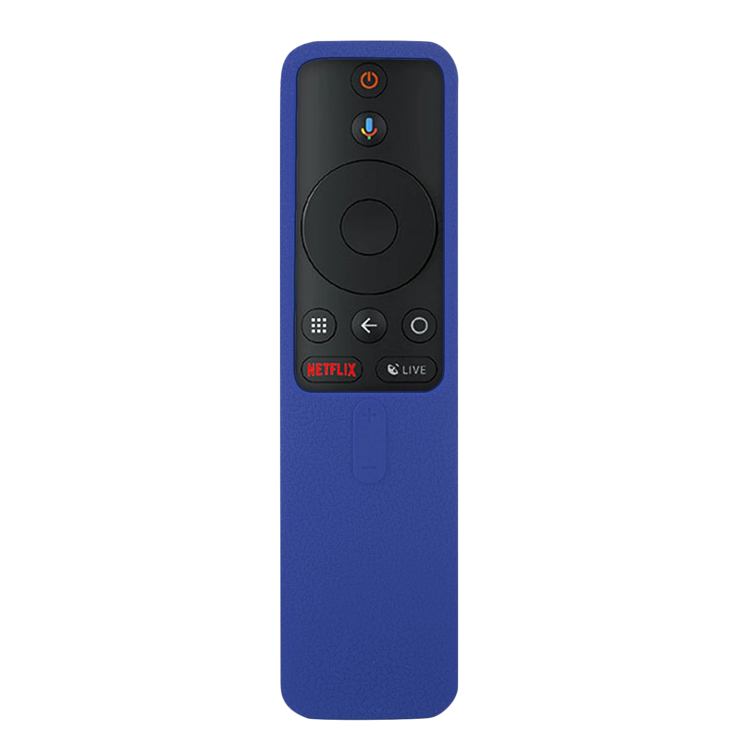 Blue Чехлы для xiaomi mi tv box s bluetooth wifi умный пульт дистанционного управления чехол силиконовый ударопрочный защитный для лыж - Цвет: Blue