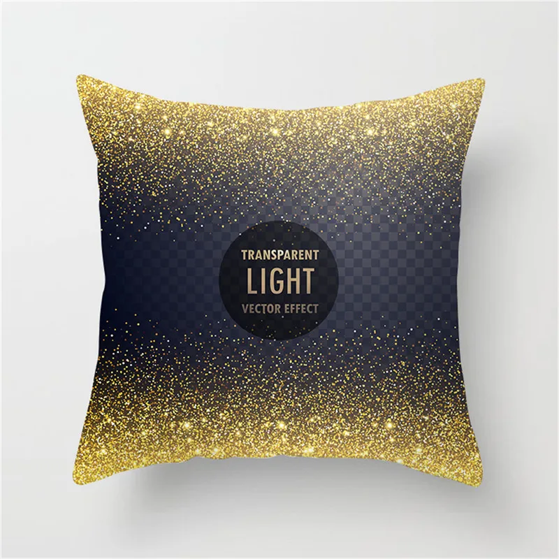 Фуватакчи Золотая подушка чехол Любовь Мандала Мягкая Наволочка декоративная