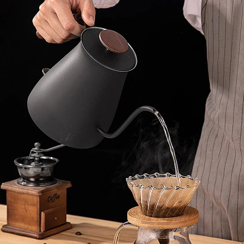 Электрический чайник с гусиной шеей 220 л из нержавеющей стали | Бытовая техника