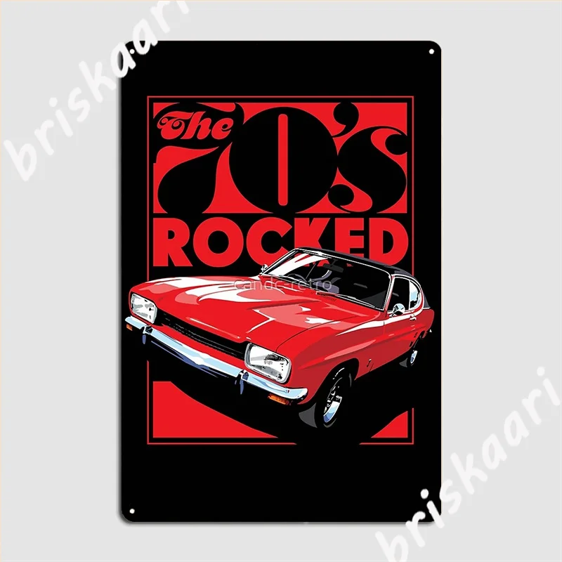 

The 70s Rocked Metal Sign Cinema Kitchen Wall Plaques Design Tin Sign Poster