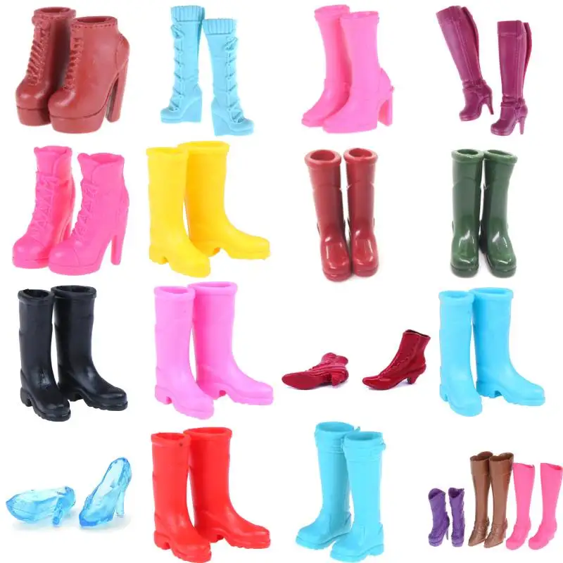 1 пара миниатюрных резиновых ботинок от дождя для кукольного домика аксессуары