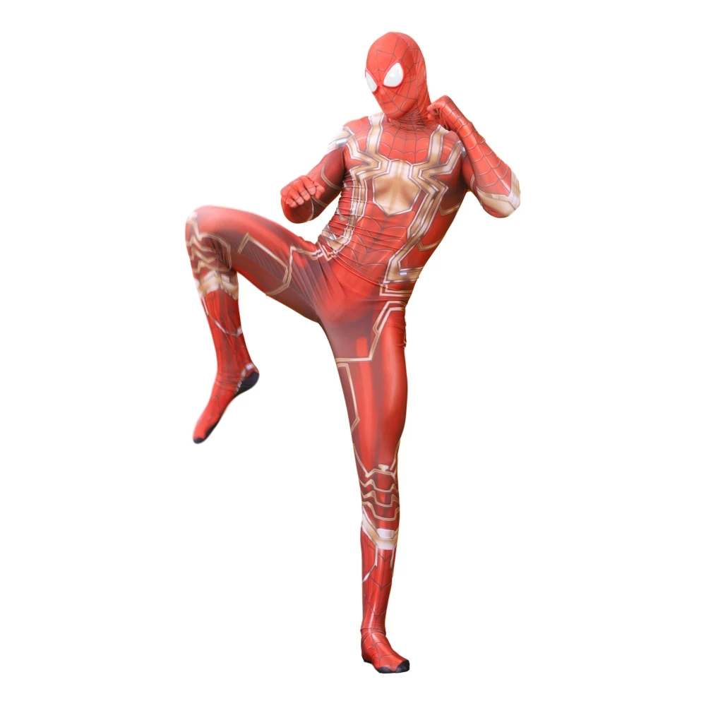 Комбинезоны с 3D принтом паука зентай супергерои косплей аниме Хэллоуин