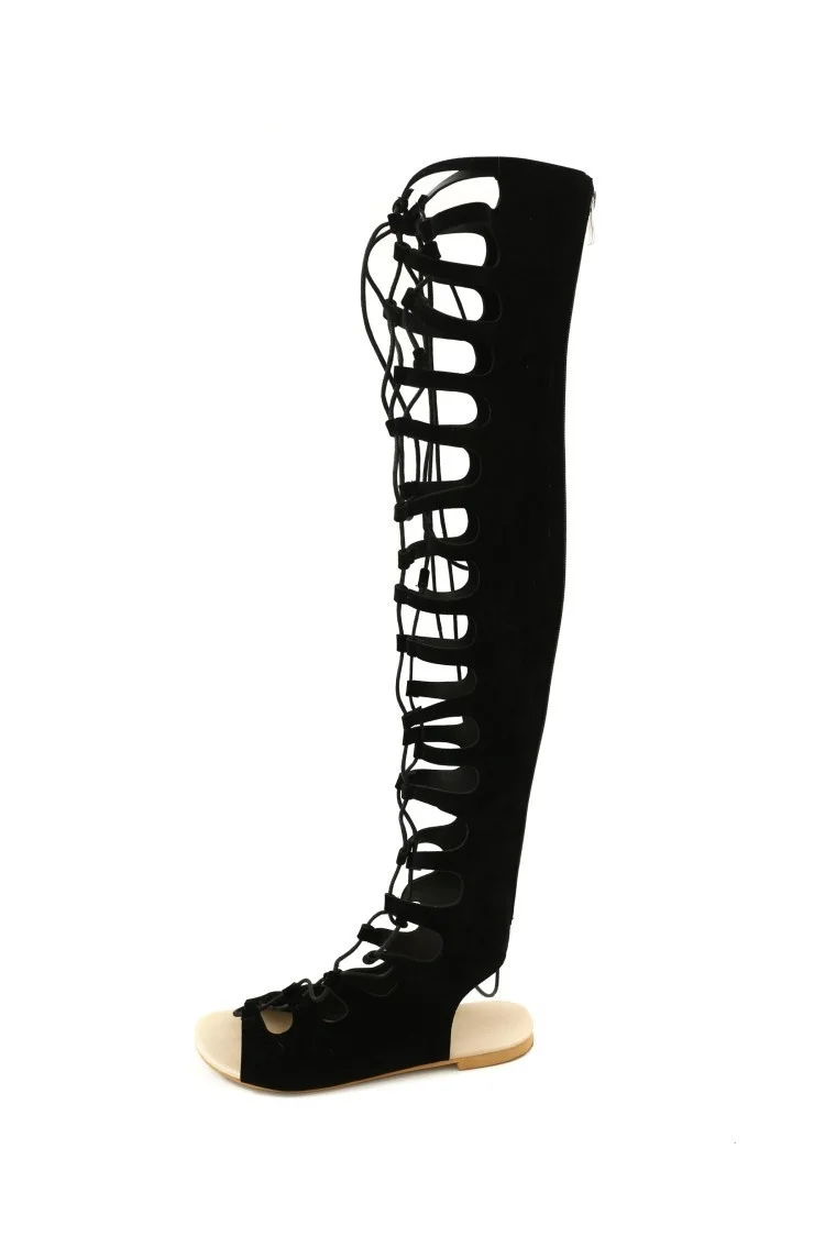 

Women's shoes cross strapping women's ROMAN SANDALS flat shoes large sandals