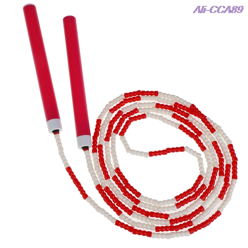 

1/2PCS High quality PVC family sport jump rope Children fancy bamboo jump rope Non-slip handle hard bead yoga rope rope skipping