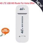 150 Мбитс 4G LTE Wi-Fi Беспроводной USB-ключ, мобильный широкополосный модем для SIM-карты, маршрутизатор, сетевой адаптер со слотом для Sim-карты