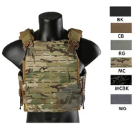 emerson tactical mbav laser cut molle plate carrier quick release lightweight tube first spear style strandhogg combat vest
