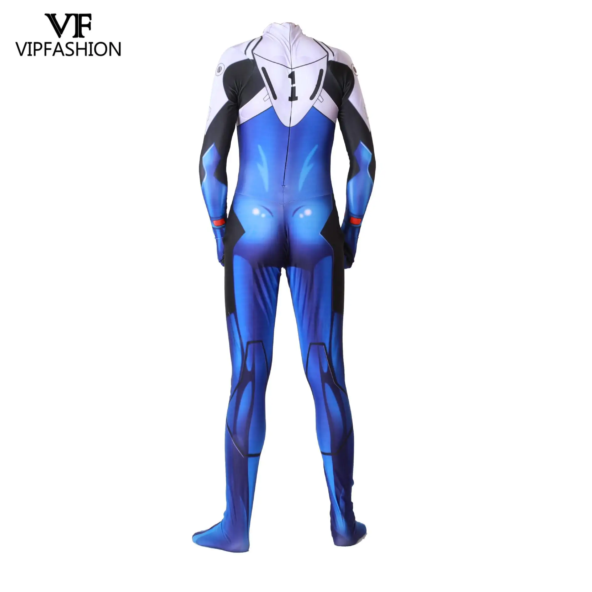 VIP куртка с гусиным 3D печатных Аска Лэнгли сорью (Evangelion Косплей Костюм скафандра