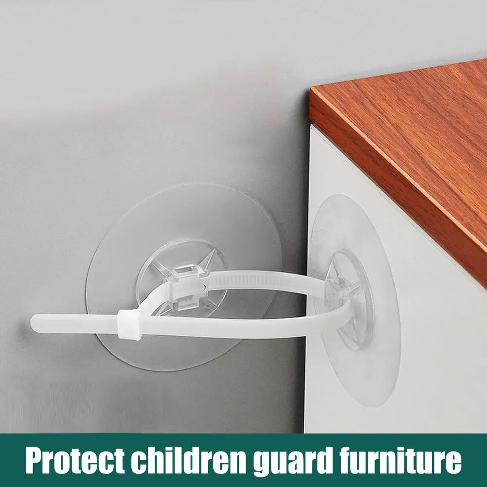 

Нескользящий кронштейн для мебели, комплект настенных анкерных ремней, противоударный кронштейн для мебели, без сверления, не оставляет ма...