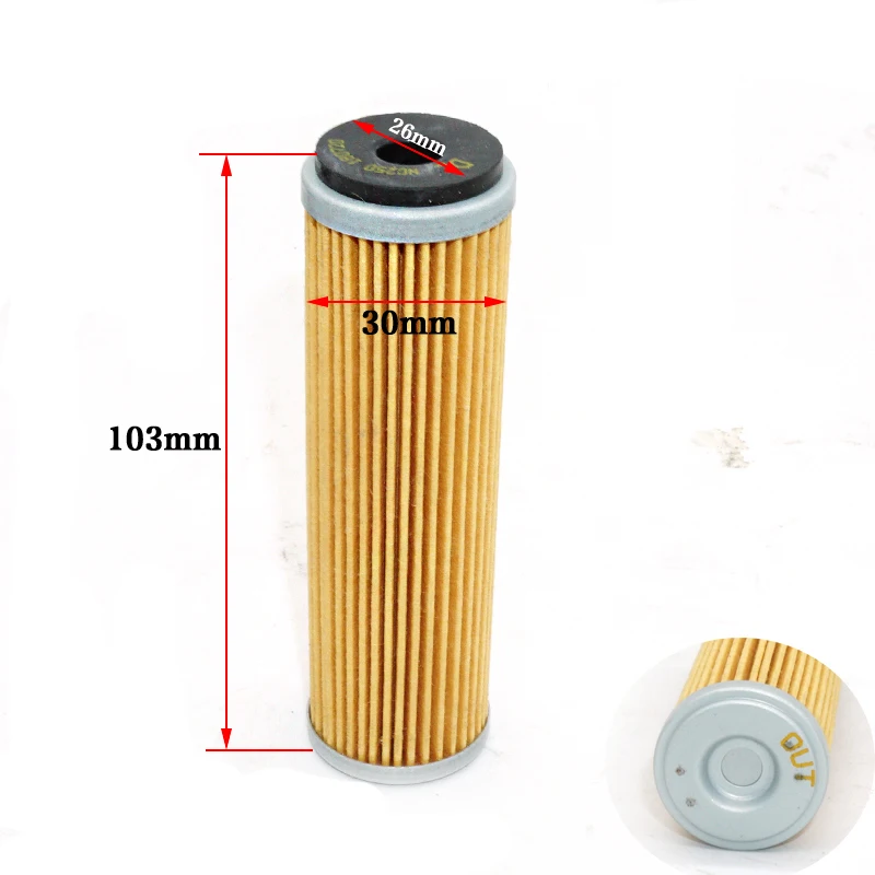 Двигатель мотоцикла комплект тонкой сырой нефти фильтр Бумага для ZONGSHEN