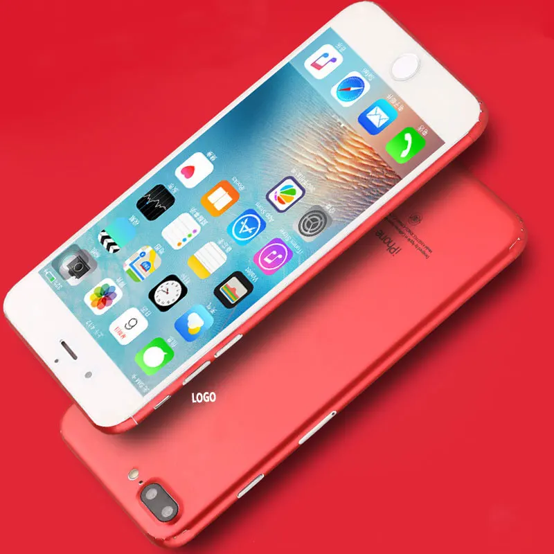 Красный мобильный телефон ледяная пленка задний декор для iPhone 6 7 8 Plus SE2 сделай сам