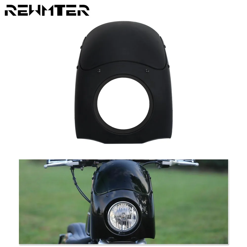 Обтекатель для мотоциклетной фары 5 75 дюйма лобовое стекло 35 49 мм трубки вилки