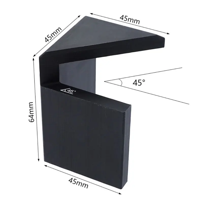 

45 Degree Angle Center Scribe Round Center Line Drawing Ruler with Eraser Pen