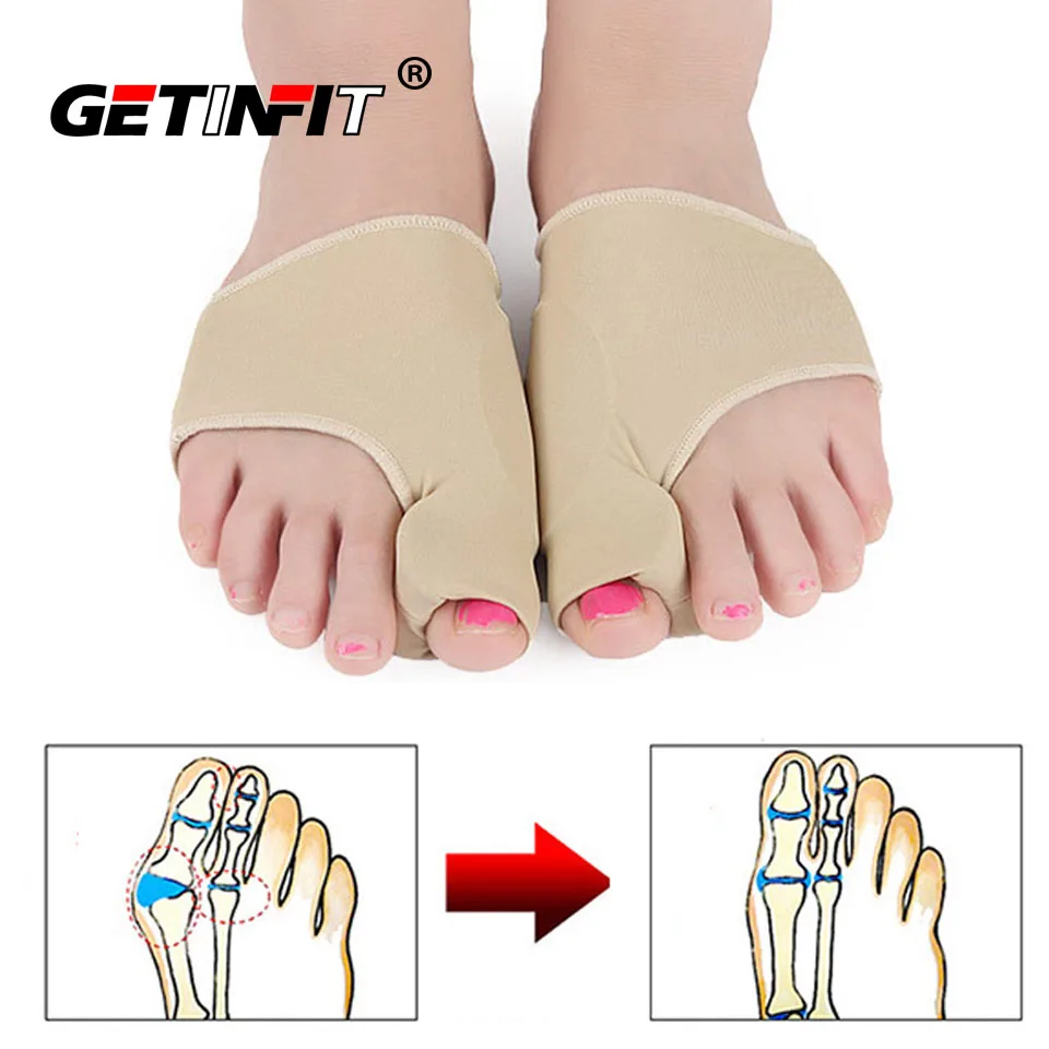 

Bunion Corrector Hallux Valgus Foot Pedicure Sock Bone Thumb Toe Separators Correction Splint Foot Straightener Updated Version