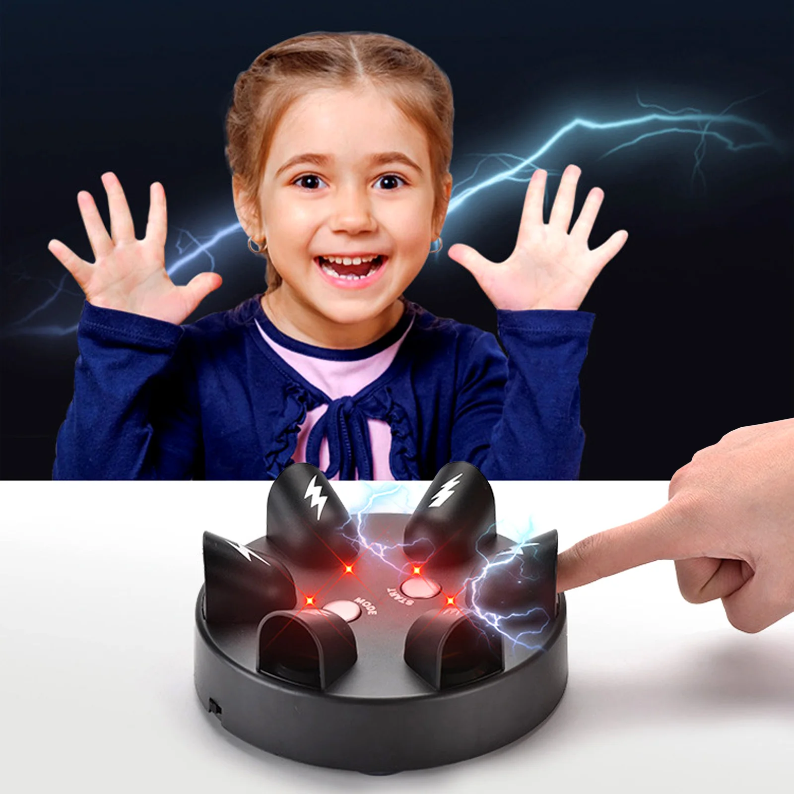 

6 слотов Полиграф Забавный смешной микро электрический удар сердечный ритм детектор ЛЛИ шокирующий лжец тест Новинка вечерние игрушка