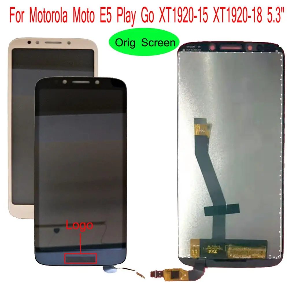 Shyueda Новинка 5 3 дюйма для Motorola Moto E5 Play XT1920-15 ЖК-дисплей сенсорный экран дигитайзер