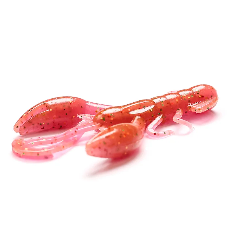 15 шт. креветка запах с солью Мягкая приманка для охоты рыбок Рыболовная Приманка 5