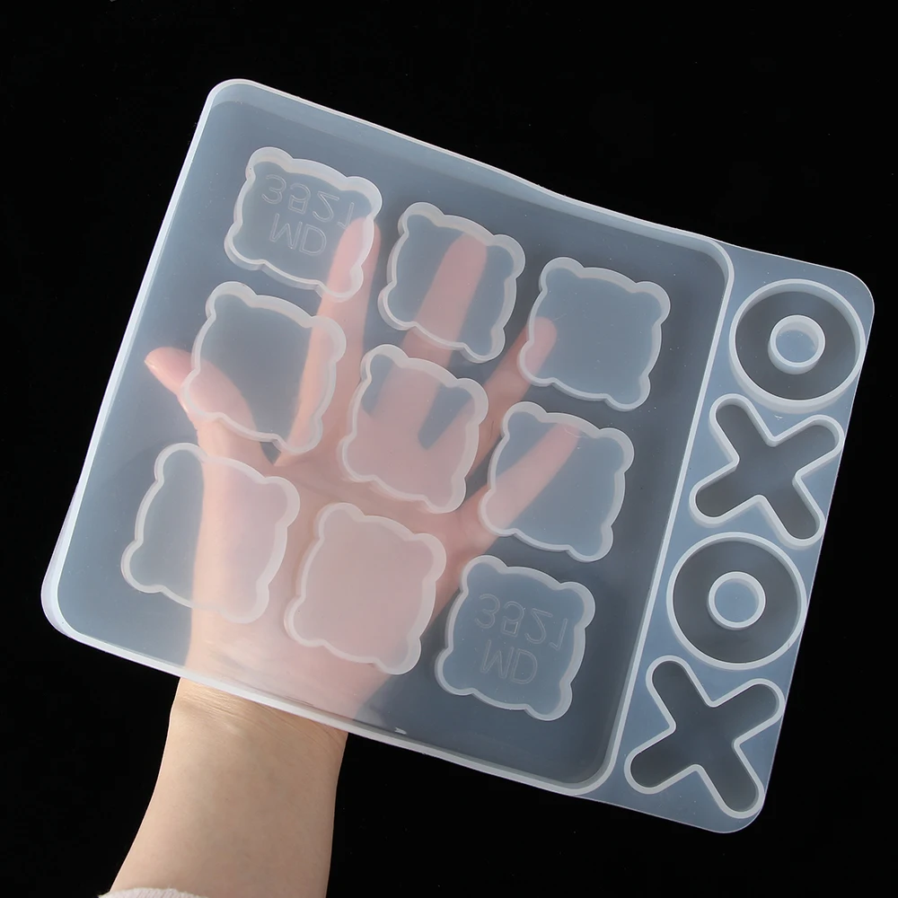 Силиконовые формы для литья из эпоксидной смолы форма настольной игры с острым