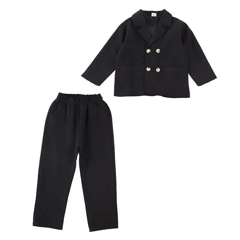 

2020 Spring Autumn Children Girls Clothing Set Teen Girls Suit Casual Coat Pants 2pcs Kids Sets for Girls Formal Clothes CK244