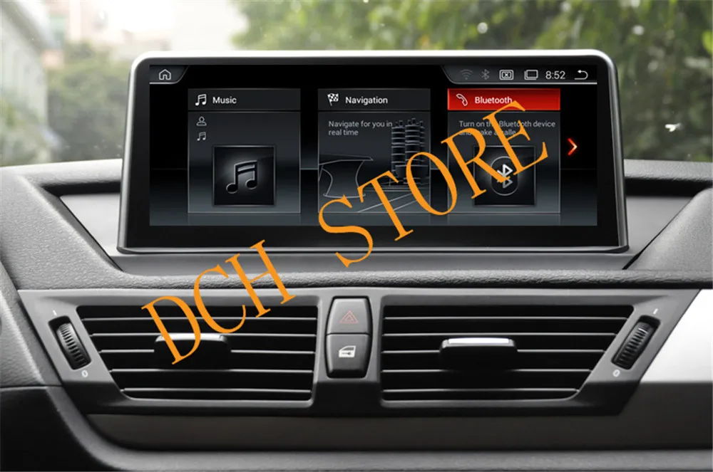 10 25 дюймов Android 0 автомобильный dvd плеер gps навигация радио стерео для BMW X1 E84 2012 2016