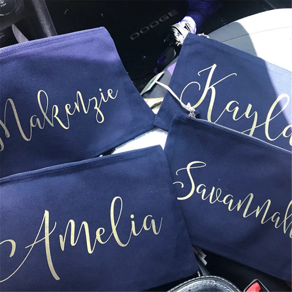 Индивидуальный подарок с благодарностью чехлы на молнии для свадебвечерние