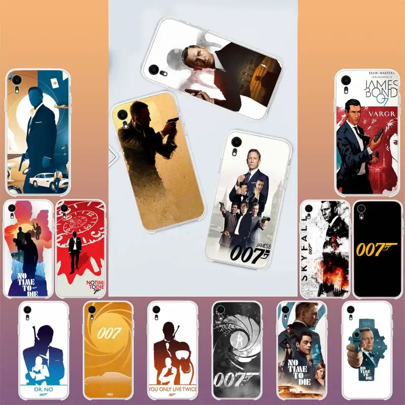 

YNDFCNB James bond 007 Phone Case for iphone 13 X XS MAX 11 12 pro max 6 6s 7 7plus 8 8Plus 5 5S XR se 2020 case