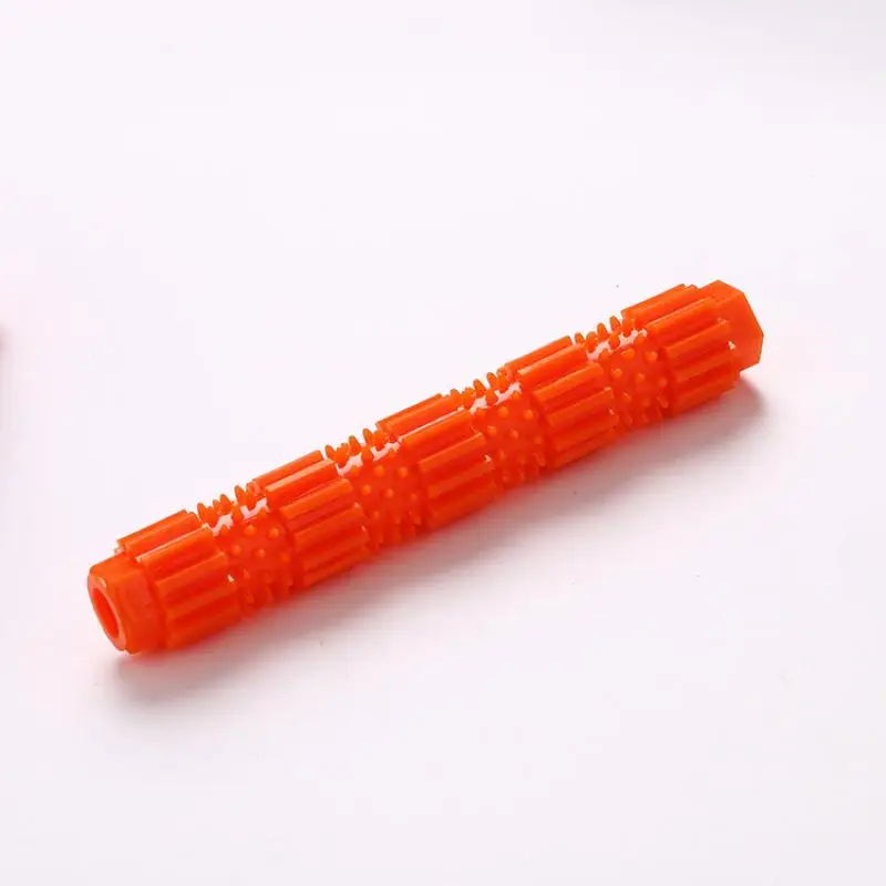 

Pet Supplies Creative Dog Teeth Stick Tpr Dog Toothbrush Pet Biting Stick Chewing Interactive Toy Leaking Food Toy