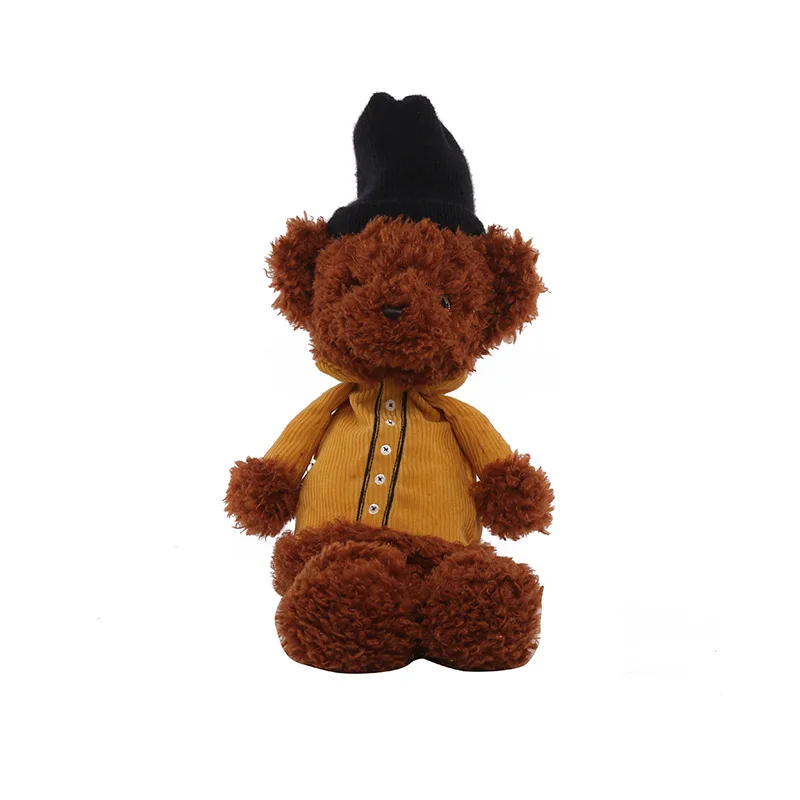

Plush Backpack Oblique Cross Bear Bag Girl Gift Series for Children Birthday or Holiday Gifts Have Two Colors Are Available
