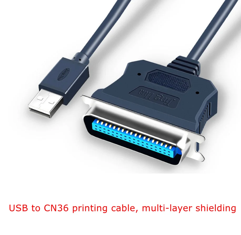 

Кабель для передачи данных 1,2 м USB/параллельный порт db36-контактный кабель для печати иглообразный старый принтер высокоскоростной
