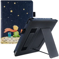 stand case for kindle 10th generation 2019 and kindle 8th generation premium pu leather cover with hand strapauto sleep wake