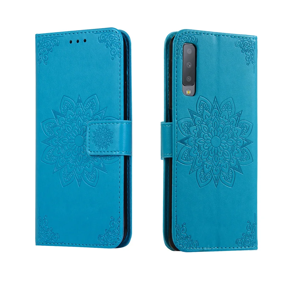 3d Цветочный Чехол-портмоне на samsung A730 A750F A530 A520 чехол Чехол для мобильного телефона чехол S Galaxy A5 A8 плюс A7 A9 кожа книжный шкаф