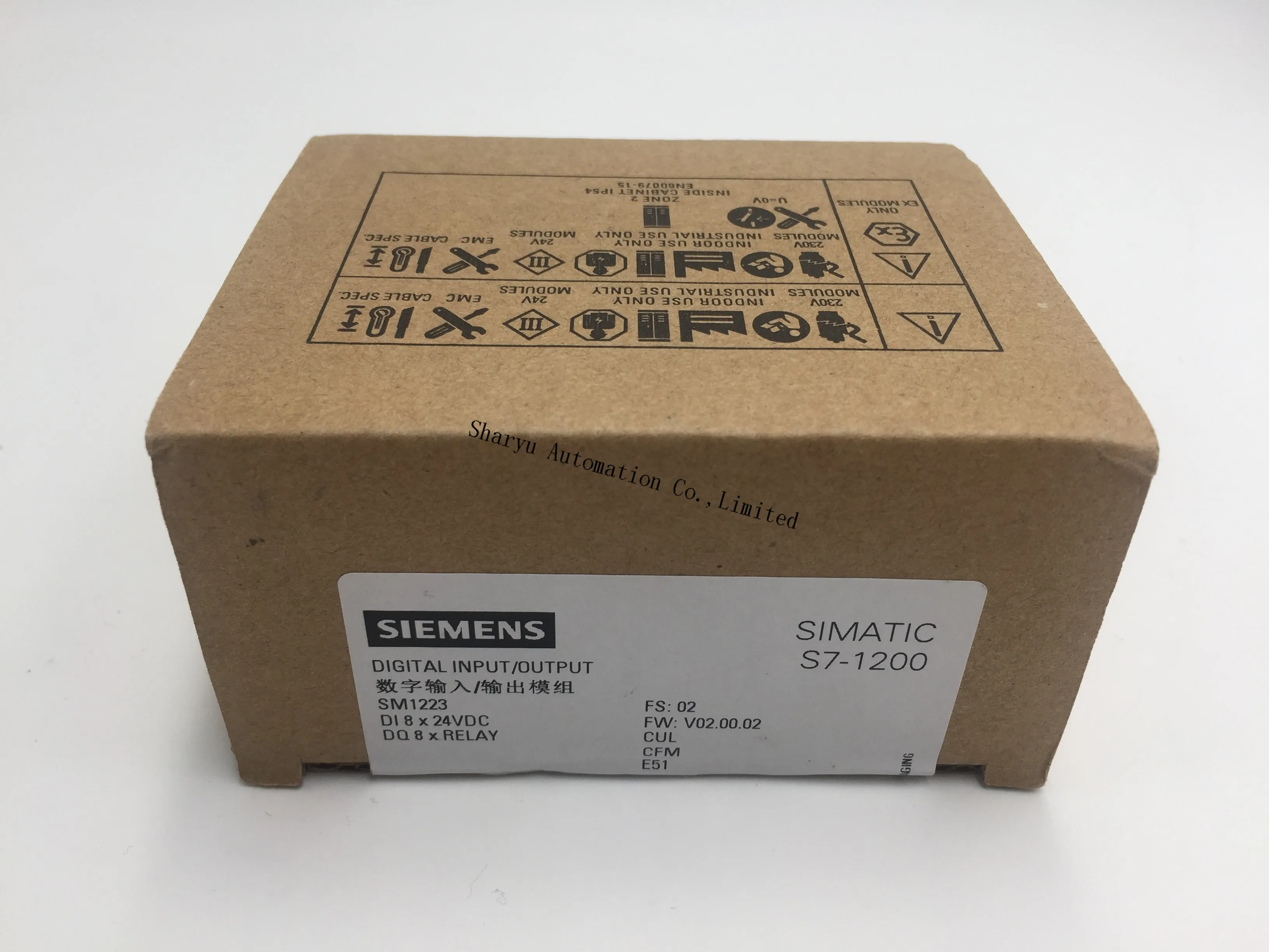 Оригинальный Новый цифровой модуль SIMATIC S7-1200 6es723-1ph32-0xb0 Siem I/O SM1223 8DI/8 DO 24VDC реле 2A |