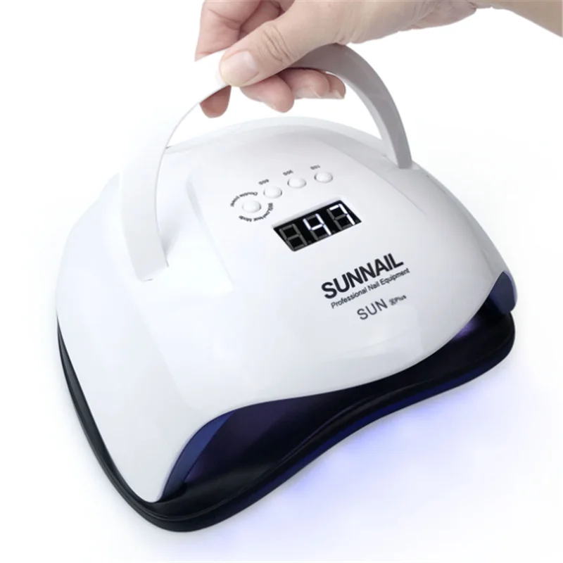 Умная Индукционная лампа для ногтей SUNXplus 80 Вт двойной источник светильник