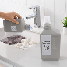 Dispensador de detergente líquido rellenable para lavandería...