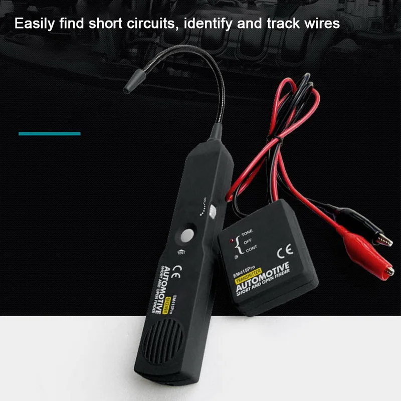 

Automotive short&open circuit Finder Tester Cable Wire Tracer for tone line test leads All-Sun