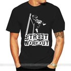 Мужская футболка с коротким рукавом, уличная тренировка, черная, размер s, m, l, xl