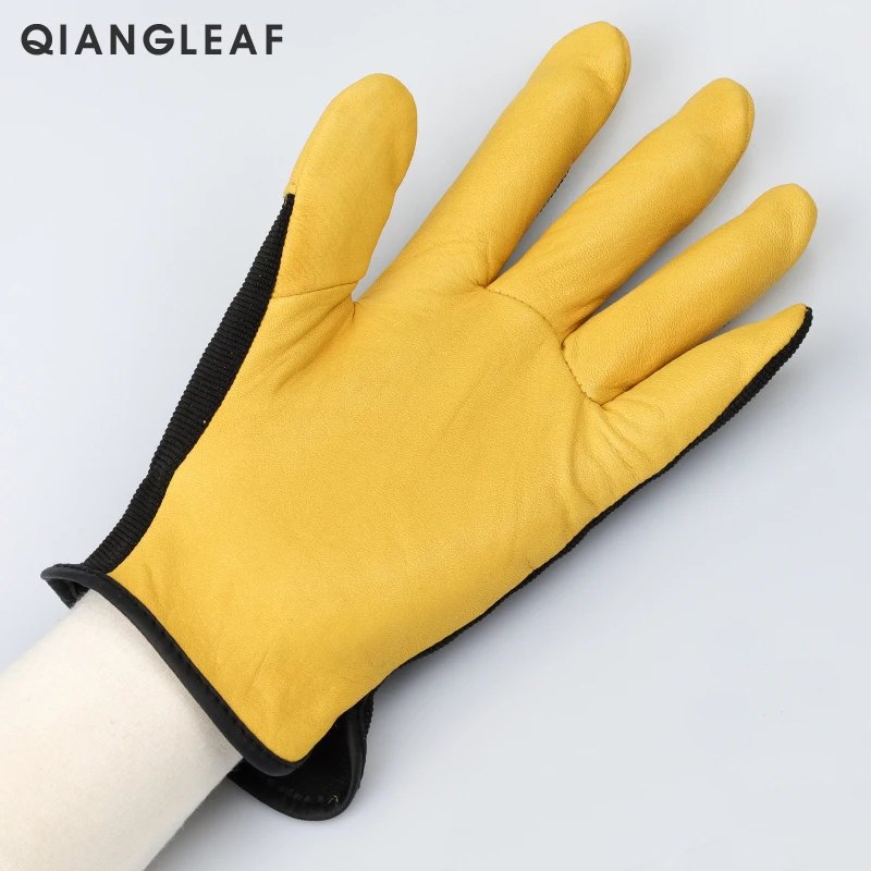 QIANGLEAF брендовые механические рабочие перчатки для технического обслуживания