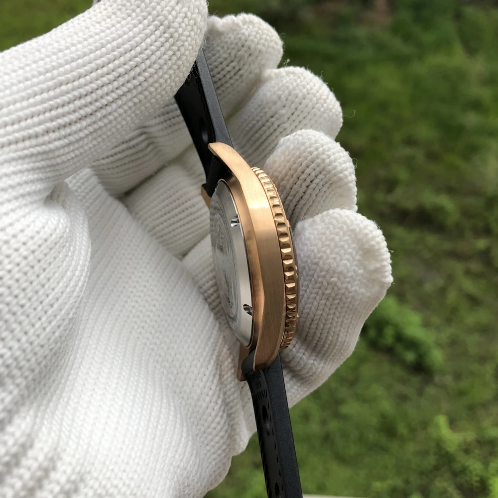 

Steeldive CuSn8 Bronze Dive Watch 200M Bubble Mirror Sapphire Glass Automatic Watch Men