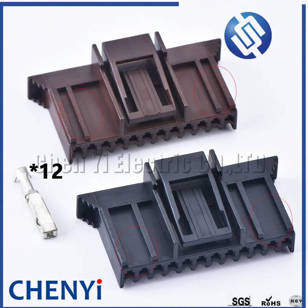 Delphi 12 Pin пластиковый корпус штекер p FCI провод жгут коннектор 211 PC122S0017 211PC122S0017 с