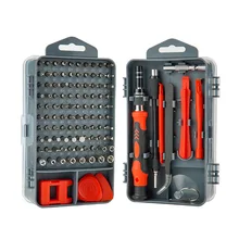 115-in-one  Screwdriver Set Disassembly and Assembly Watch Mobile Phone Disassembly and Maintenance Tool Red Blue purple black
