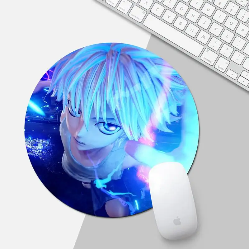 

Anime Hunter x Hunters Large Mouse pad PC Computer mat Round Non-slip Cushion