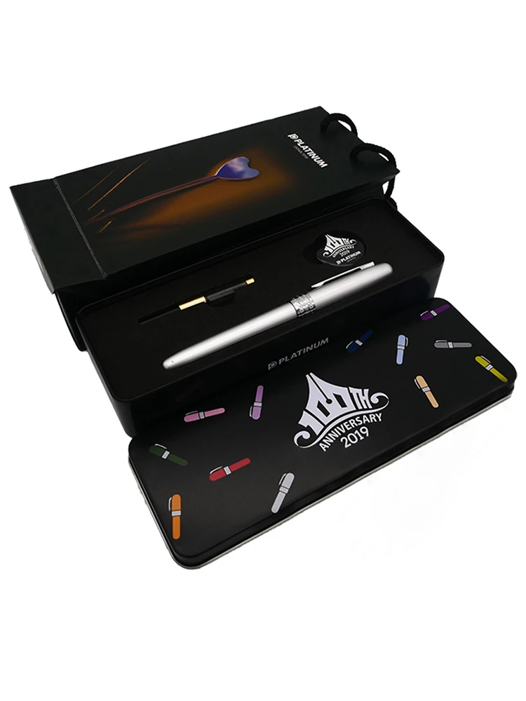 Набор письменных принадлежностей платины перьевая ручка 100th Юбилей льготные