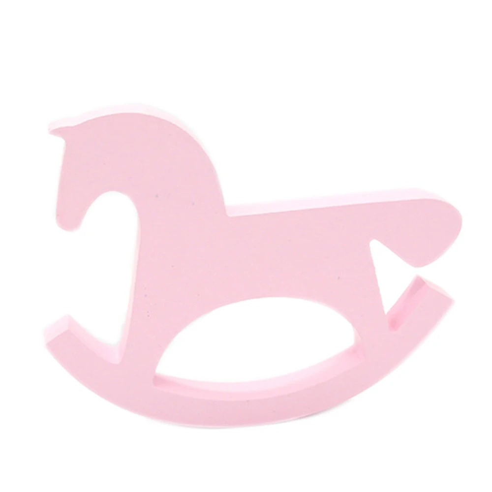 Деревянная лошадка игрушки для девочек декор комнаты принцессы в скандинавском