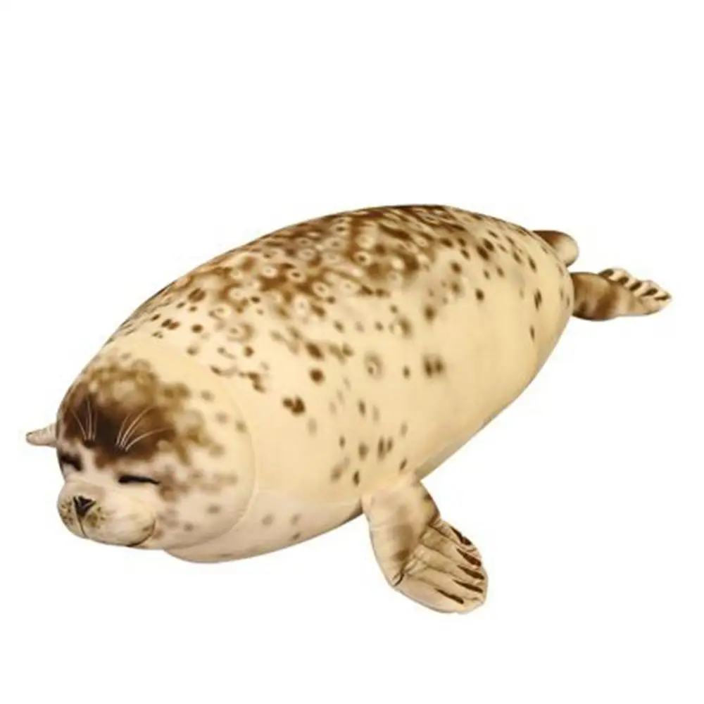 Подушка в виде морского льва 35 см игрушка животного пухлые подушки мягкая